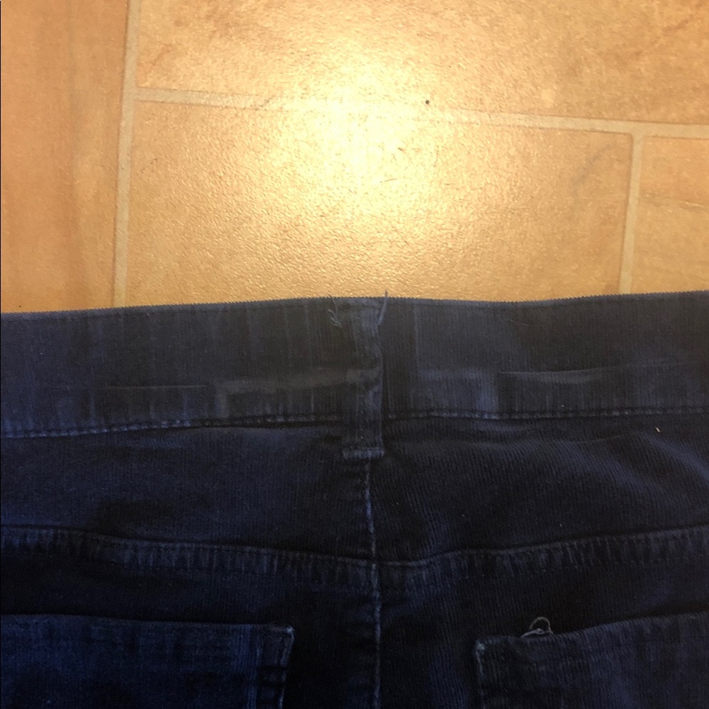 Croft & Barrow Navy Corduroy Pants - Picture 8 of 8